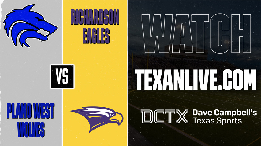 Plano West vs Richardson – 7:00 PM – 09/18/2026 – Football – Live from Eagle Mustang Stadium
