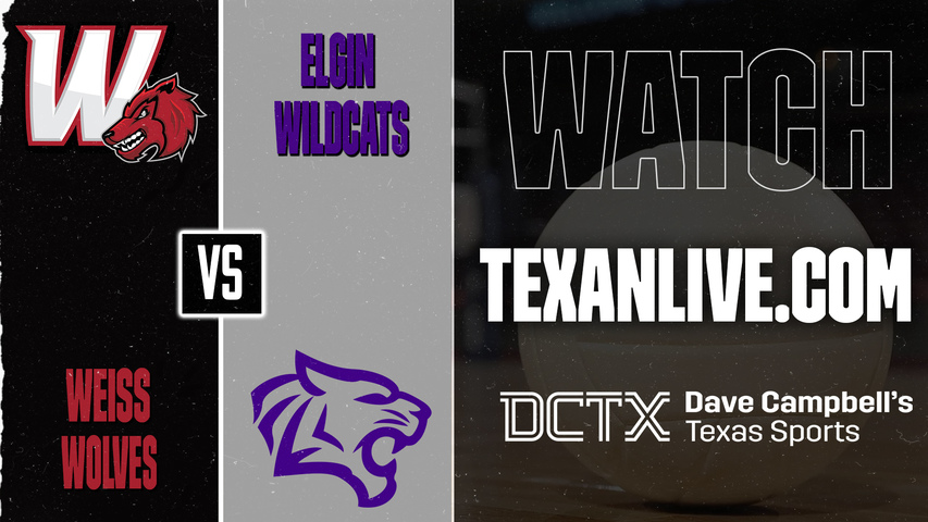 Weiss vs Elgin – 6:30 PM – 09/22/2026 – Volleyball – Live from Elgin High School