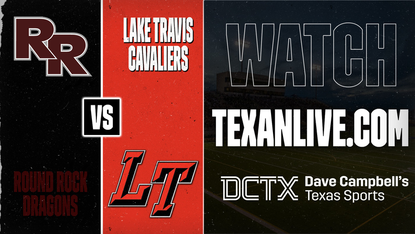 Round Rock vs Lake Travis 9th Red – 5:00 PM – 09/23/2026 – Football – Live from Lake Travis Track Field
