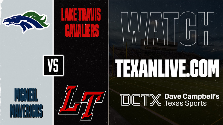 McNeil vs Lake Travis JV Black – 7:30 PM – 09/23/2026 – Football – Live from Lake Travis Track Field