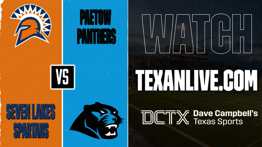 Seven Lakes vs Paetow – 6:30 PM – 09/25/2026 – Football – Live from Legacy Stadium