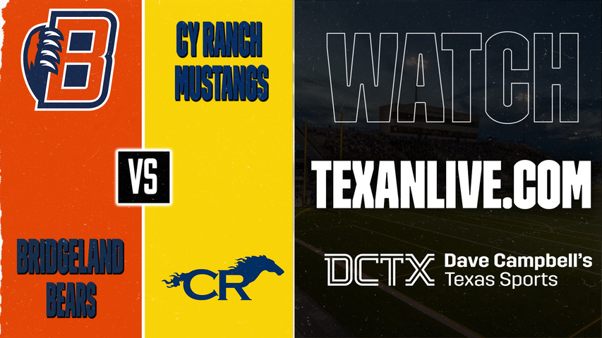 Bridgeland vs Cy Ranch – 7:00 PM – 09/25/2026 – Football – Live from CFFCU Stadium