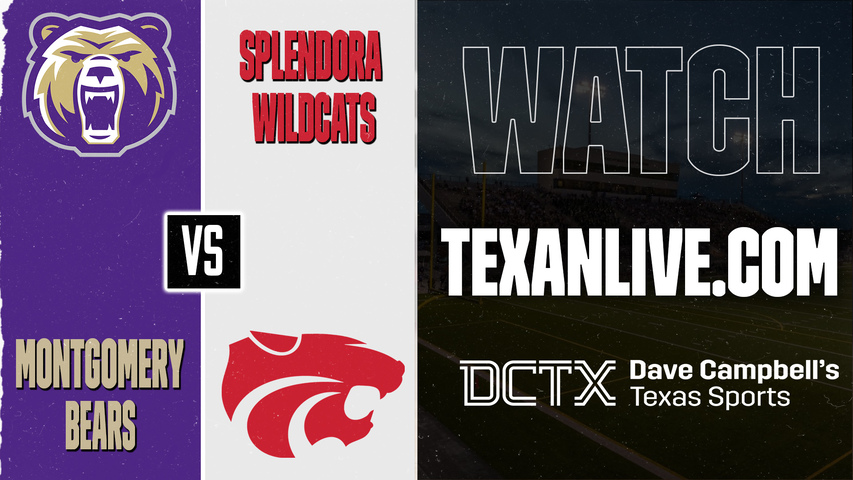 Montgomery vs Splendora – 7:00 PM – 09/25/2026 – Football – Live from Dale Martin Memorial Field