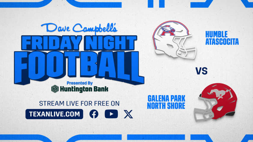 Atascocita vs North Shore – 7:00 PM – 09/25/2026 – Football – Live from Galena Park ISD Stadium