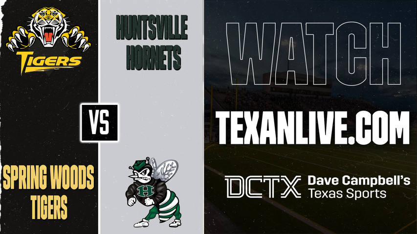 Spring Woods vs Huntsville – 7:00 PM – 09/25/2026 – Football – Live from Huntsville Hornet Stadium