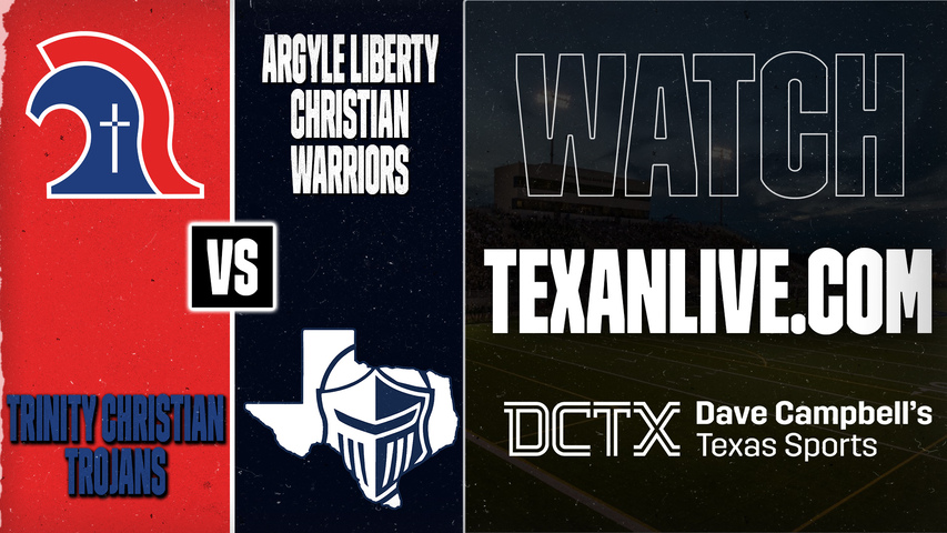 Trinity Christian vs Argyle Liberty Christian – 7:00 PM – 09/25/2026 – Football – Live from Warrior Stadium