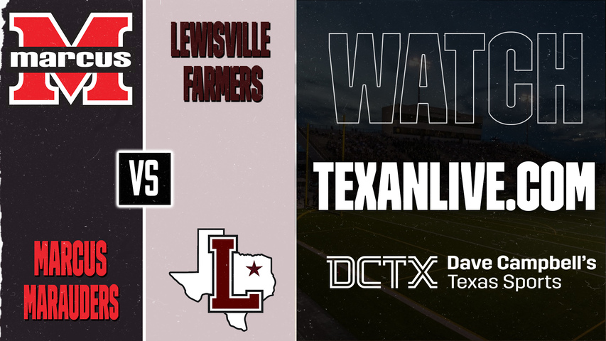 Marcus vs Lewisville (Marauders Broadcast) – 7:00 PM – 09/25/2026 – Football – Live from Max Goldsmith Stadium