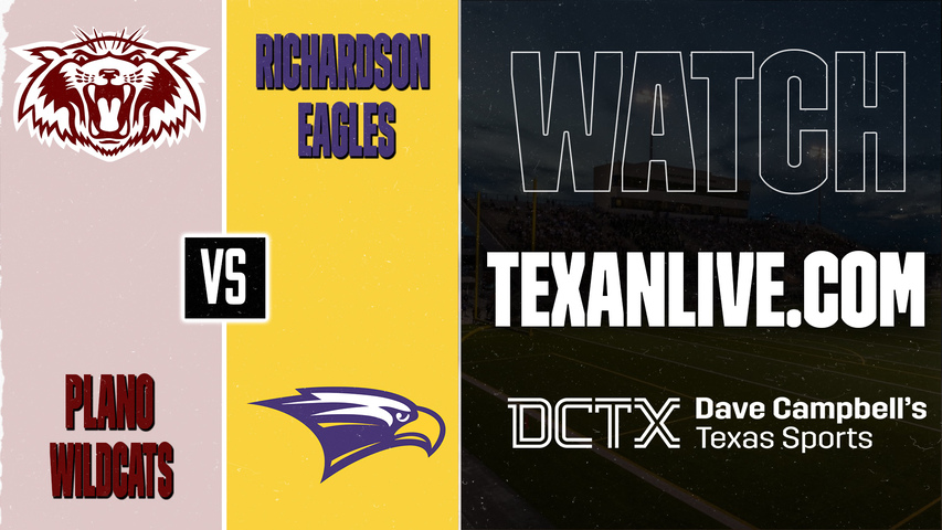 Plano vs Richardson – 7:00 PM – 09/25/2026 – Football – Live from Eagle-Mustang Stadium