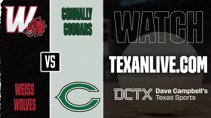 Weiss vs Connally – 6:30 PM – 09/29/2026 – Volleyball – Live from Connally High School