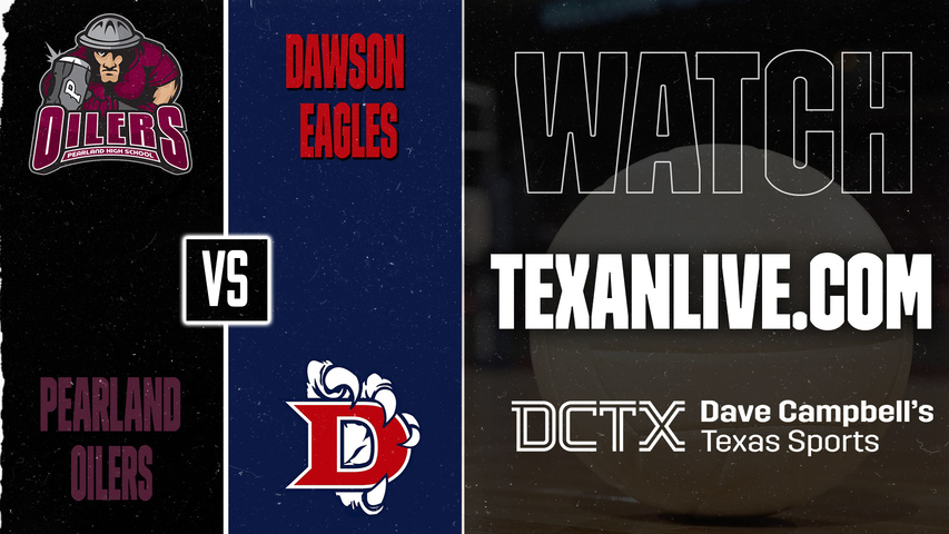 Pearland vs Dawson – 6:30 PM – 09/29/2026 – Volleyball – Live from Dawson High School