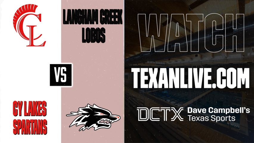 Cy Lakes vs Langham Creek – 6:00 PM – 09/30/2026 – Girls/Boys Water Polo – Live from CFISD Natatorium (E)