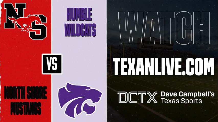 North Shore vs Humble – 7:00 PM – 10/01/2026 – Football – Live from Turner Stadium