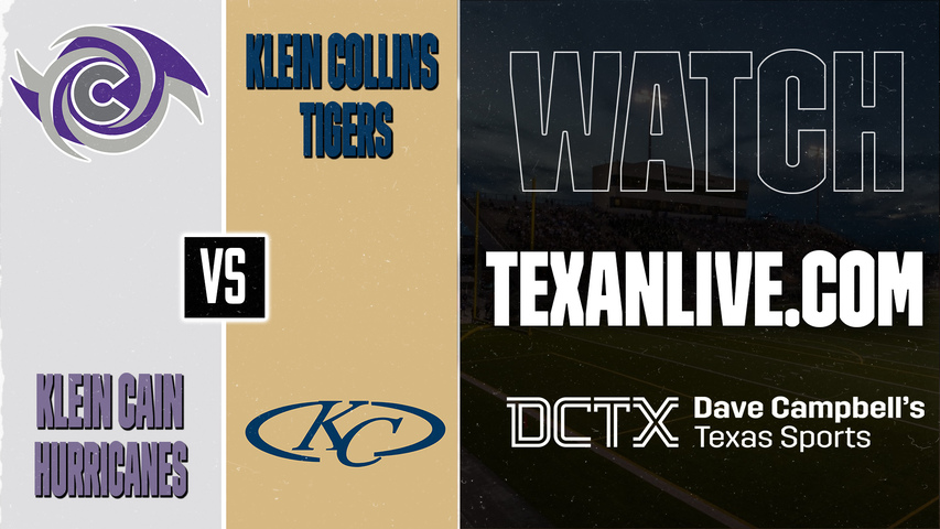 Klein Cain vs Klein Collins – 7:00 PM – 10/01/2026 – Football – Live from Klein Memorial Stadium