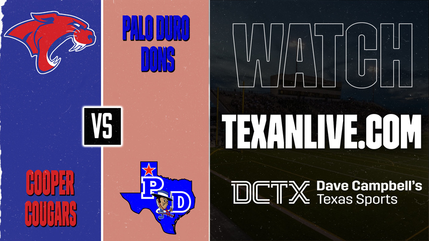 Abilene Cooper vs Amarillo Palo Duro – 7:00 PM – 10/01/2026 – Football – Live from Dick Bivens Stadium