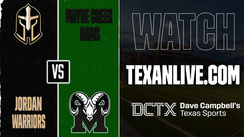 Katy Jordan vs Mayde Creek – 6:30 PM – 10/02/2026 – Football – Live from Legacy Stadium