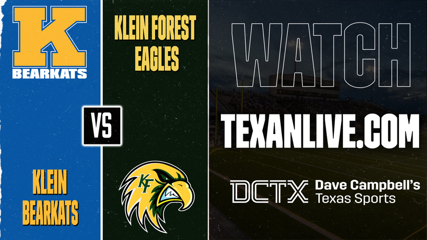 Klein vs Klein Forest – 7:00 PM – 10/02/2026 – Football – Live from Klein Memorial Stadium