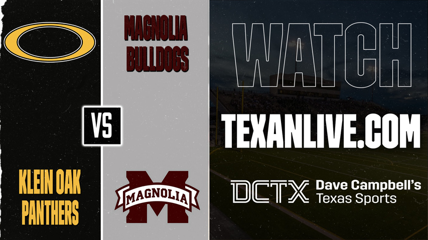 Klein Oak vs Magnolia – 7:00 PM – 10/02/2026 – Football – Live from Bulldog Stadium
