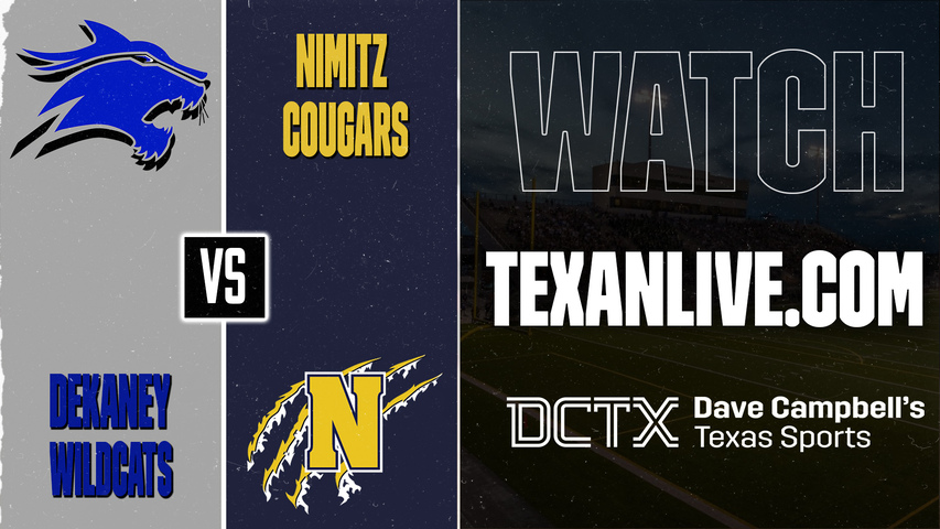 Dekaney vs Nimitz – 7:00 PM – 10/02/2026 – Football – Live from Thorne Stadium