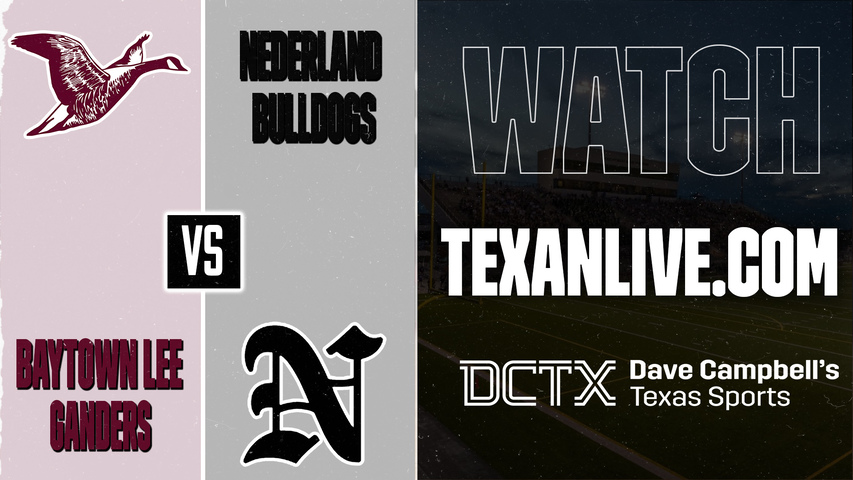 Baytown Lee vs Nederland – 7:00 PM – 10/02/2026 – Football – Live from Bulldog Stadium