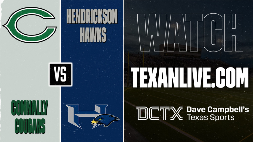 Connally vs Hendrickson – 7:00 PM – 10/02/2026 – Football – Live from The Pfield