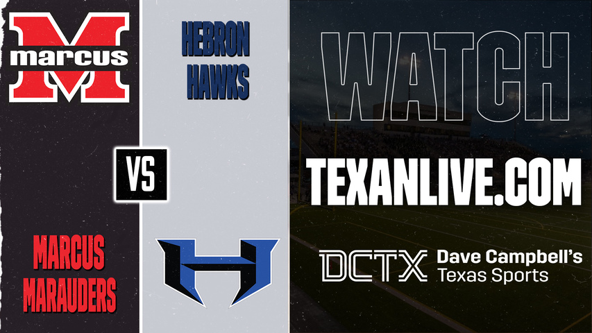 Hebron vs Marcus (Hawks Broadcast) – 7:00 PM – 10/02/2026 – Football – Live from Marauders Stadium