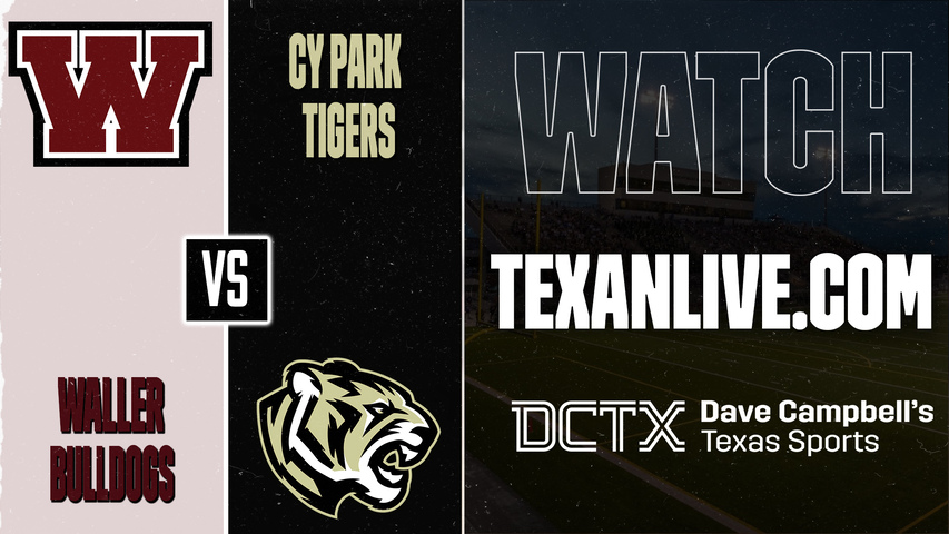 Waller vs Cy Park – 6:00 PM – 10/03/2026 – Football – Live from Pridgeon Stadium