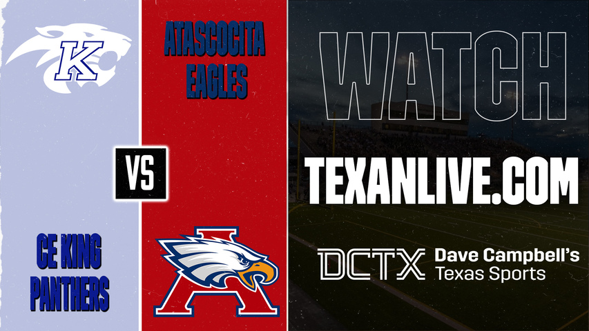 CE King vs Atascocita – 6:00 PM – 10/03/2026 – Football – Live from Turner Stadium