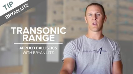 Transonic Range | Applied Ballistics with Bryan Litz