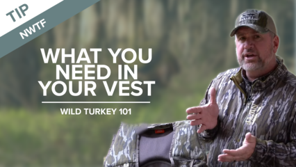 What You Need In Your Vest - NWTF Turkey Hunting Tips