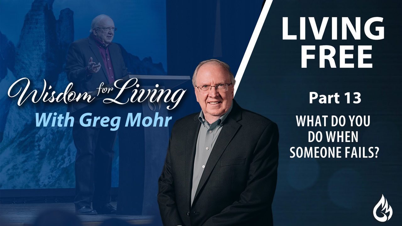 What Do You Do When Someone Fails?