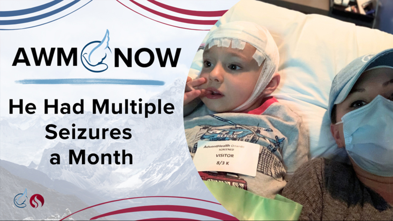 AWM Now: Little Boy Healed of Epilepsy