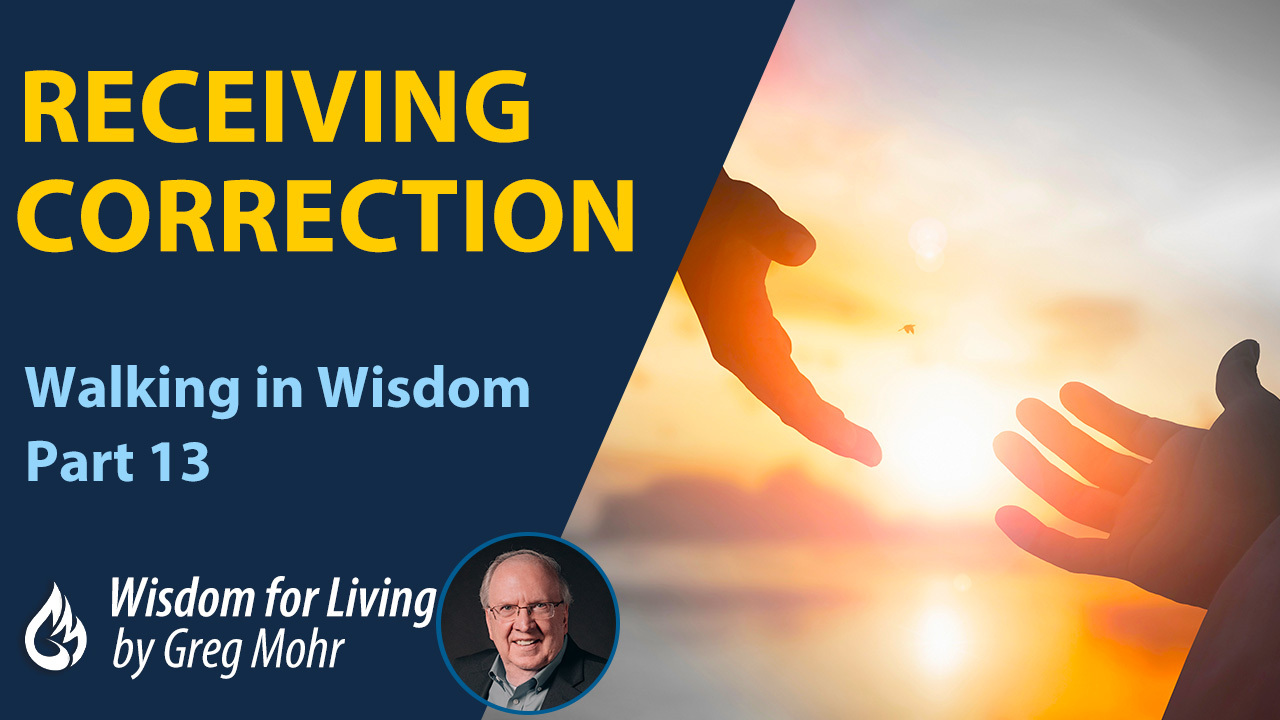 Receiving Correction