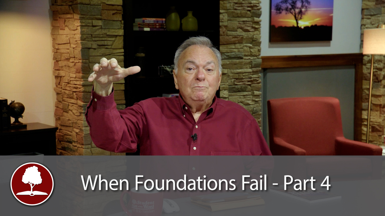 When Foundations Fail – Part 4