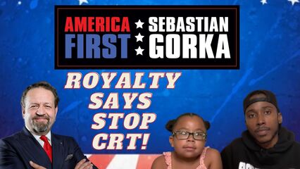 Royalty says Stop CRT! Kory Yeshua with Sebastian Gorka on AMERICA First