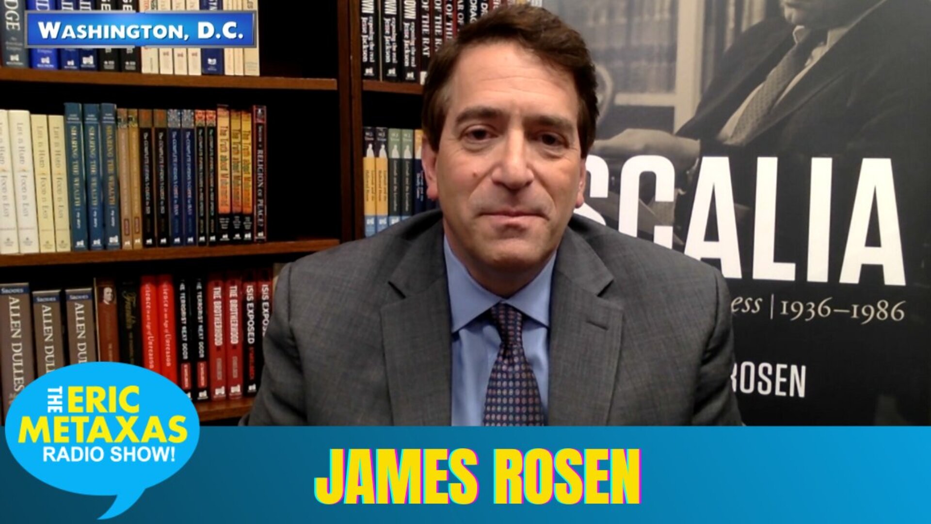 James Rosen On Justice Scalia's Rise To Greatness & Ongoing Legacy ...