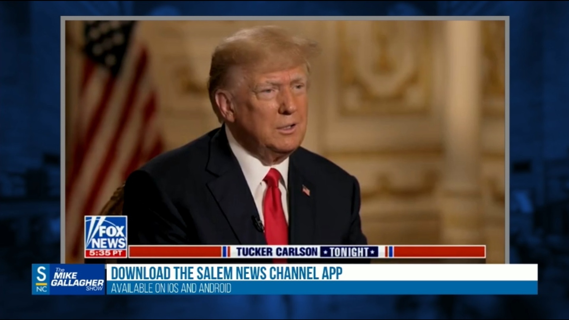 In his first interview since the indictment, former President Trump ...