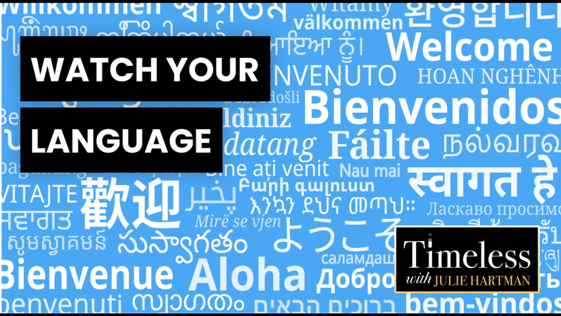 Timeless: Watch Your Language