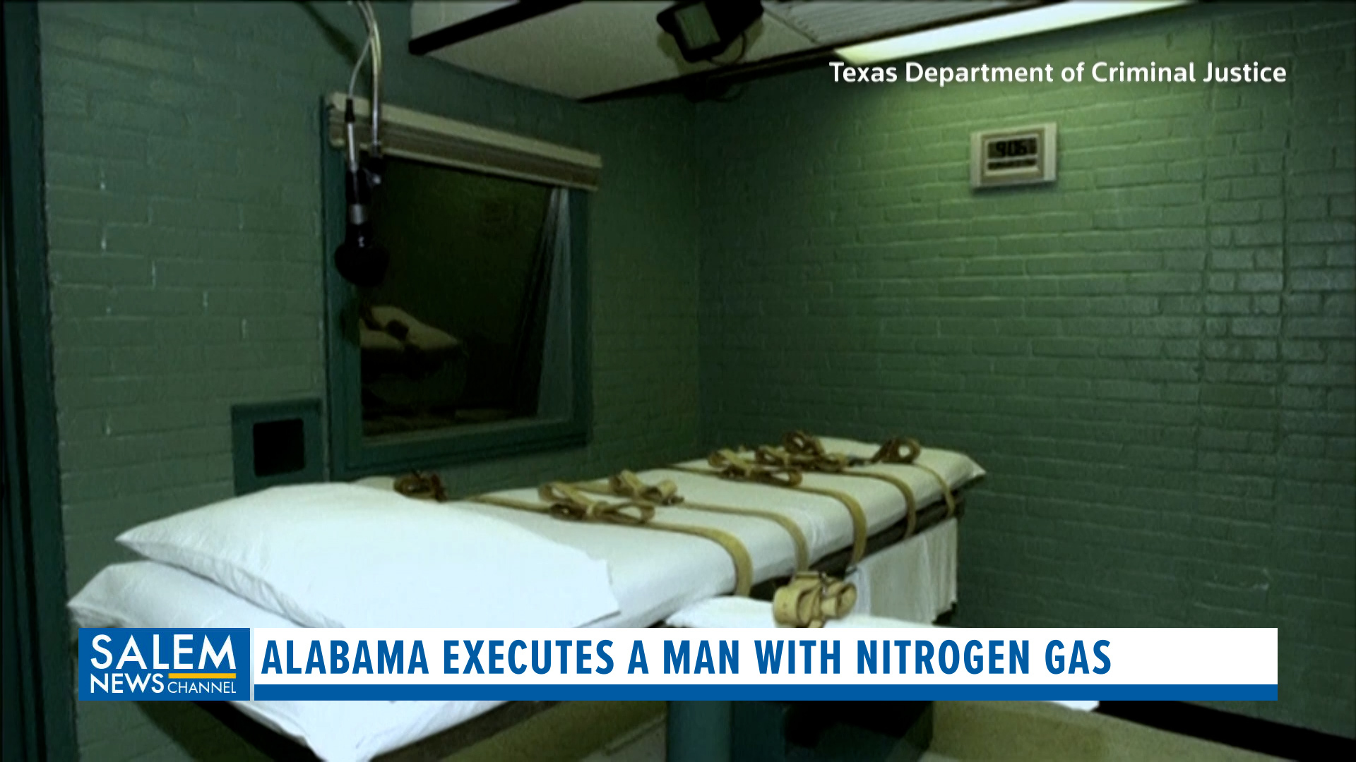 Alabama Completes First Nitrogen Gas Execution