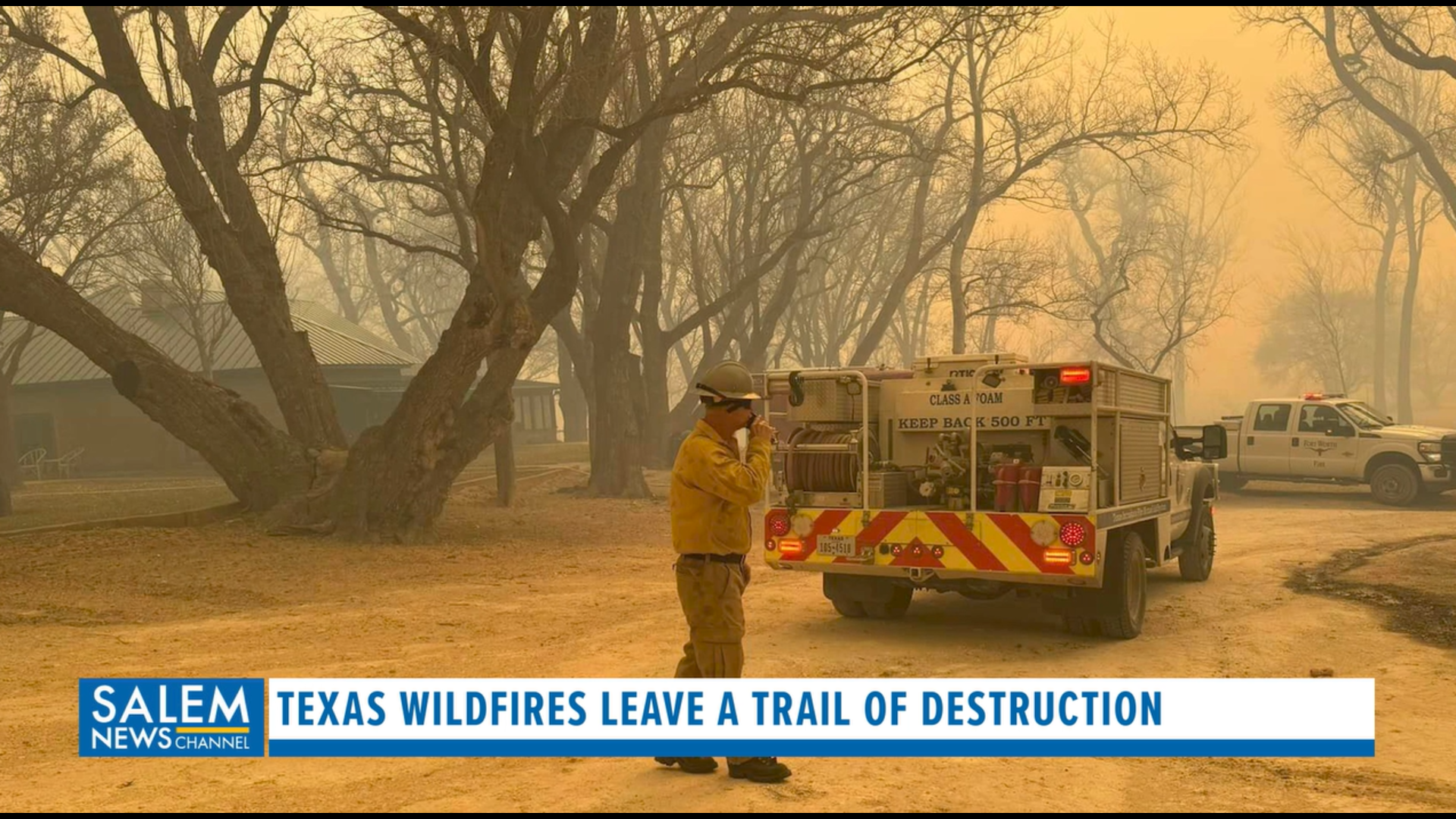 Wildfire Grows Into Second Largest In Texas History