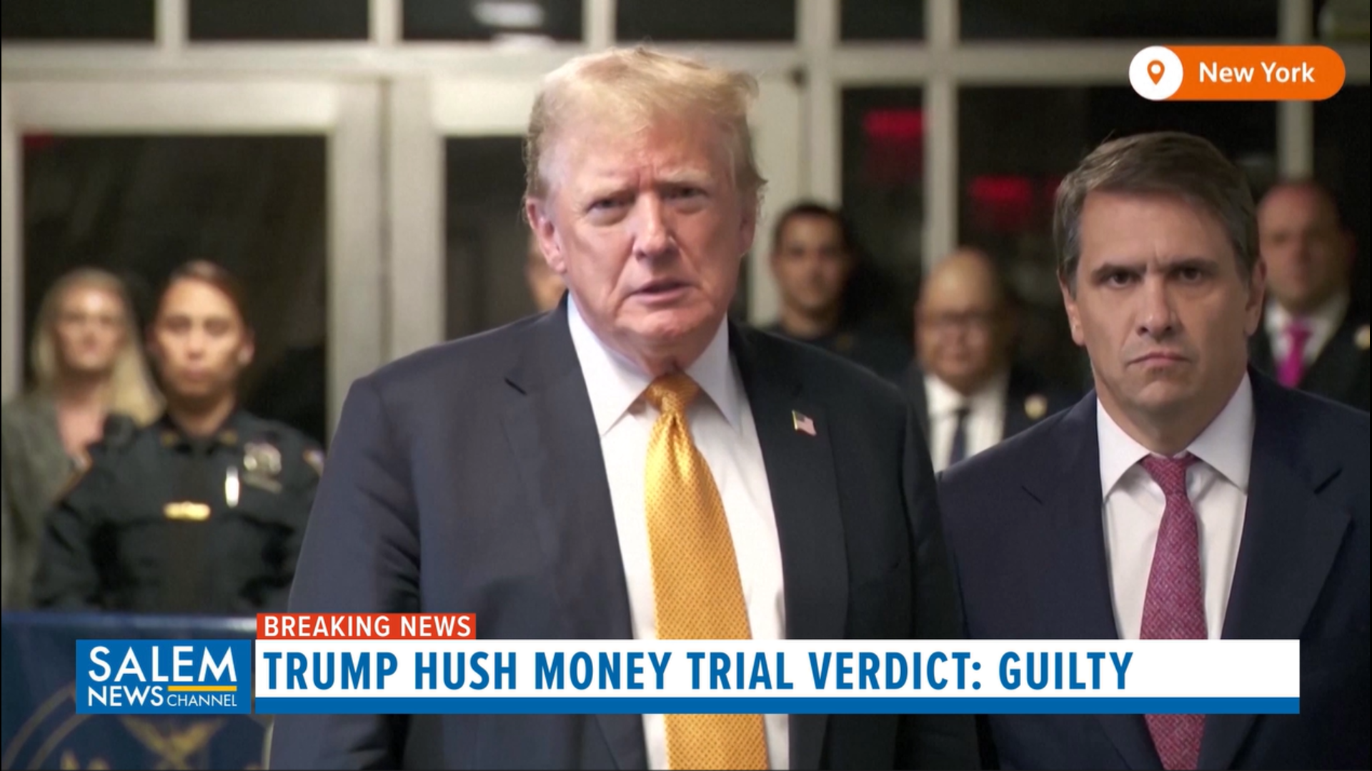 Trump Becomes First Former U.S. President Convicted Of Felony Crimes