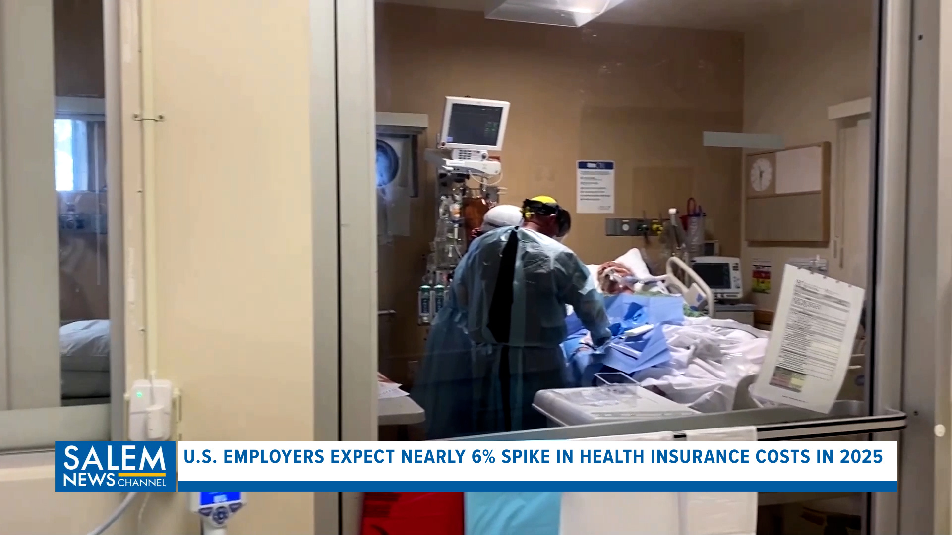 U.S. Employers Expect Nearly 6% Spike In Health Insurance Costs In 2025