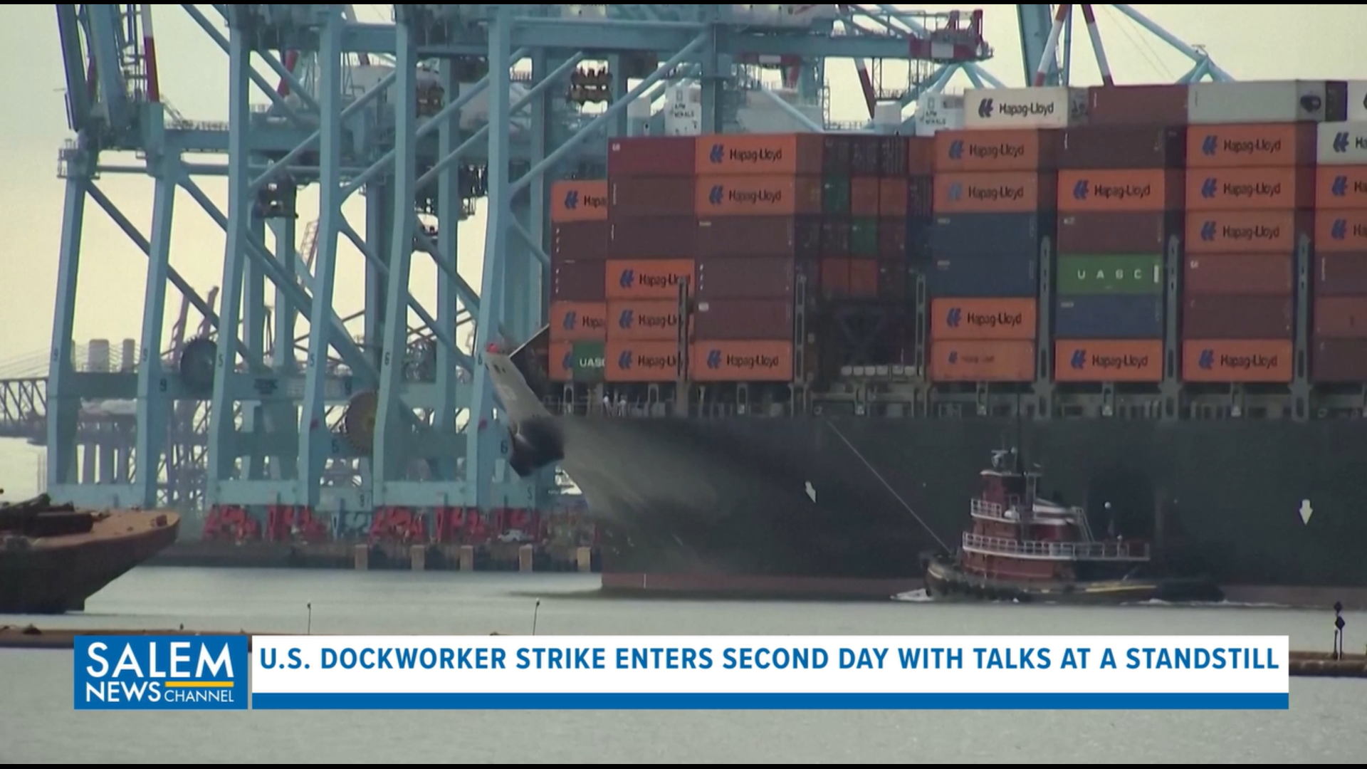 U.S. Dockworker Strike Enters Second Day With Talks At A Standstill
