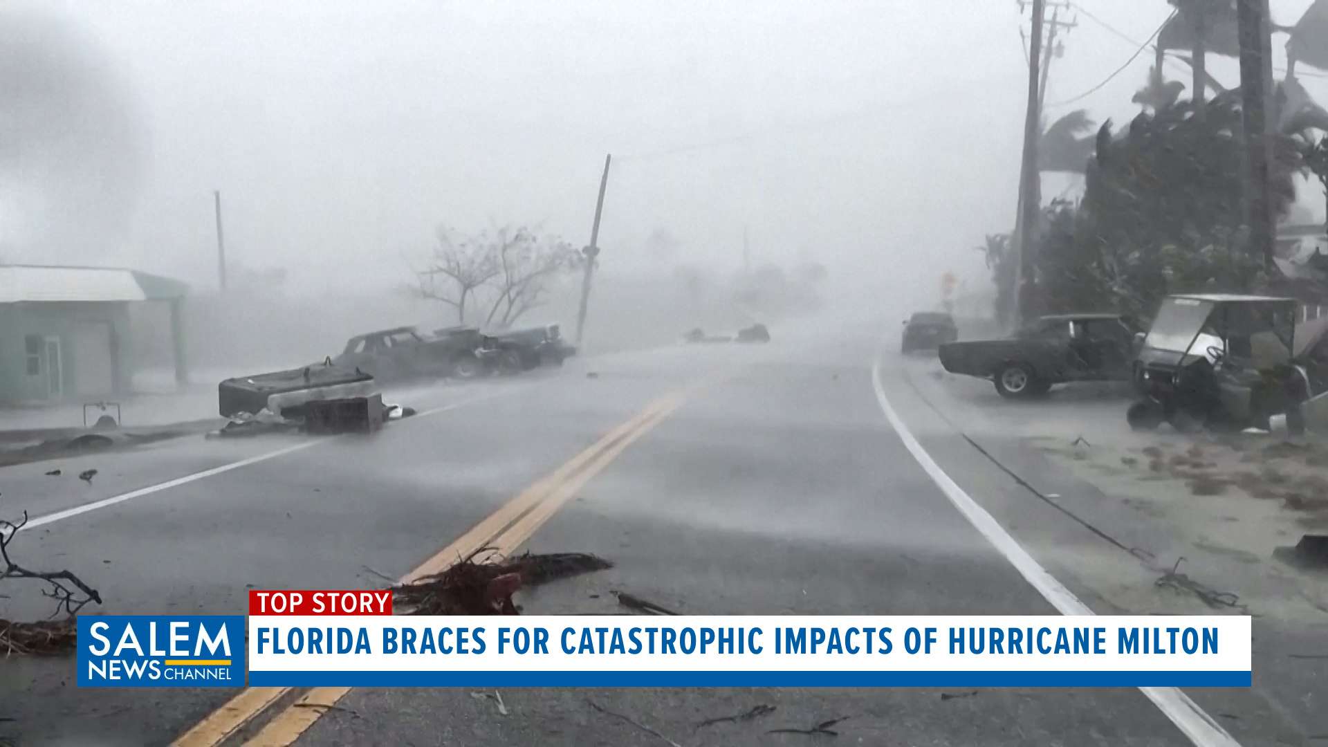 Florida Braces For Catastrophic Impacts Of Hurricane Milton