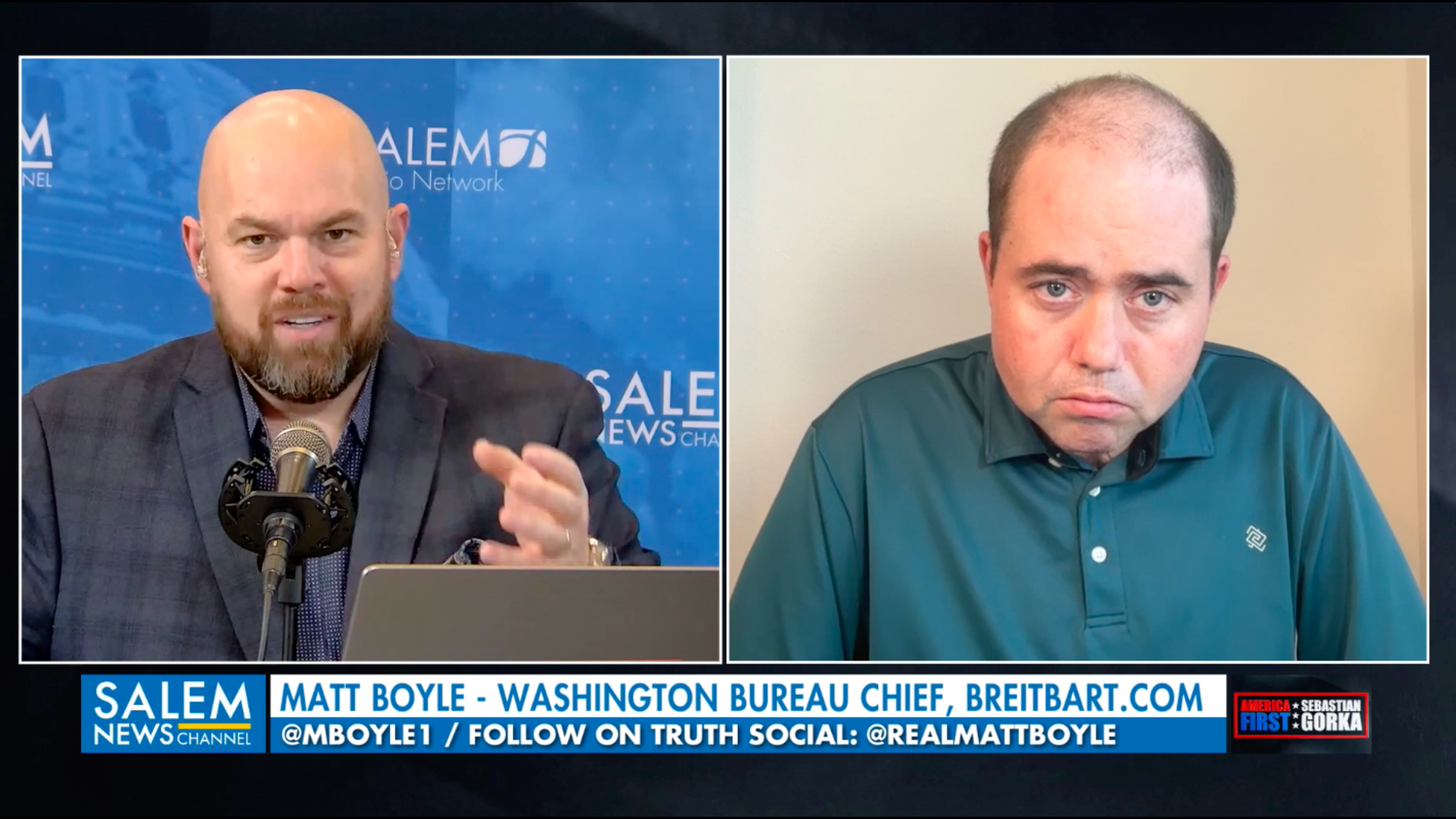 Is Mike Johnson in trouble? Matt Boyle with Chris Stigall on AMERICA First