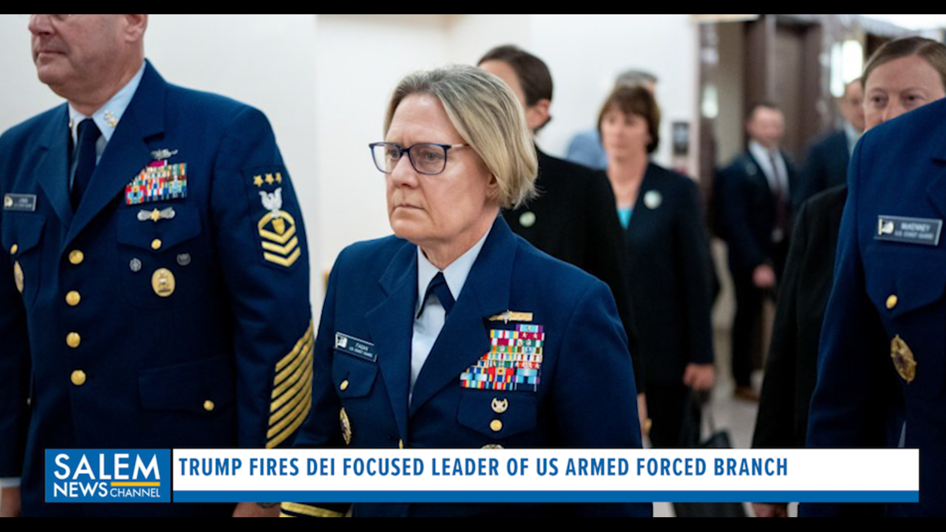 Trump after firing DEI-focused Coast Guard leader: 'Military is too woke'