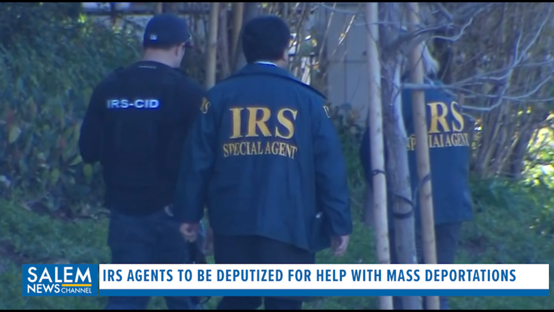 IRS agents to be deputized to help with Trump's mass deportations