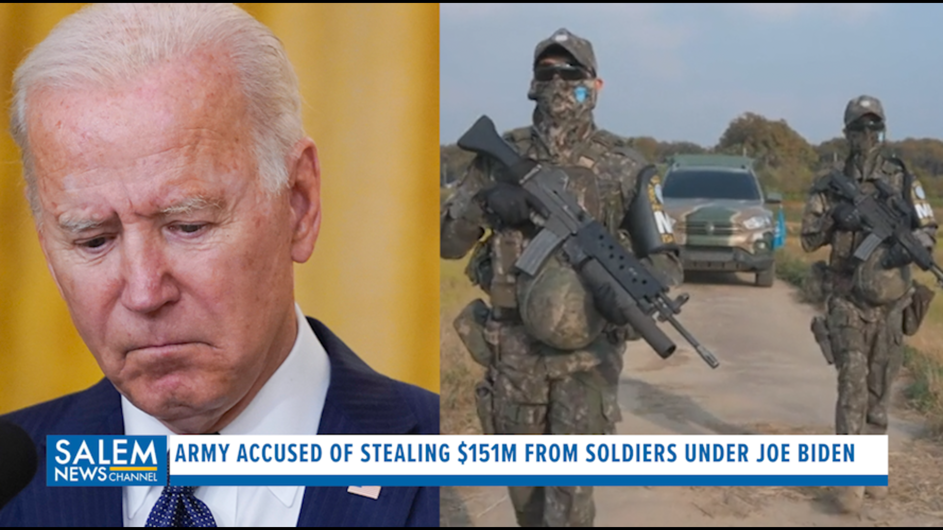 Army accused of stealing $151M from soldiers under Joe Biden