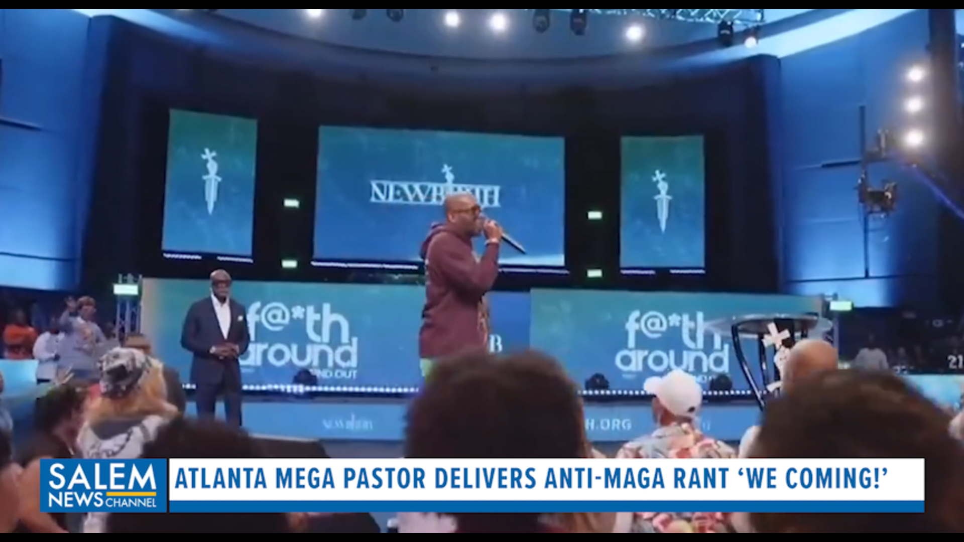 Atlanta Mega Pastor Delivers Anti-MAGA Rant ‘We Coming!’