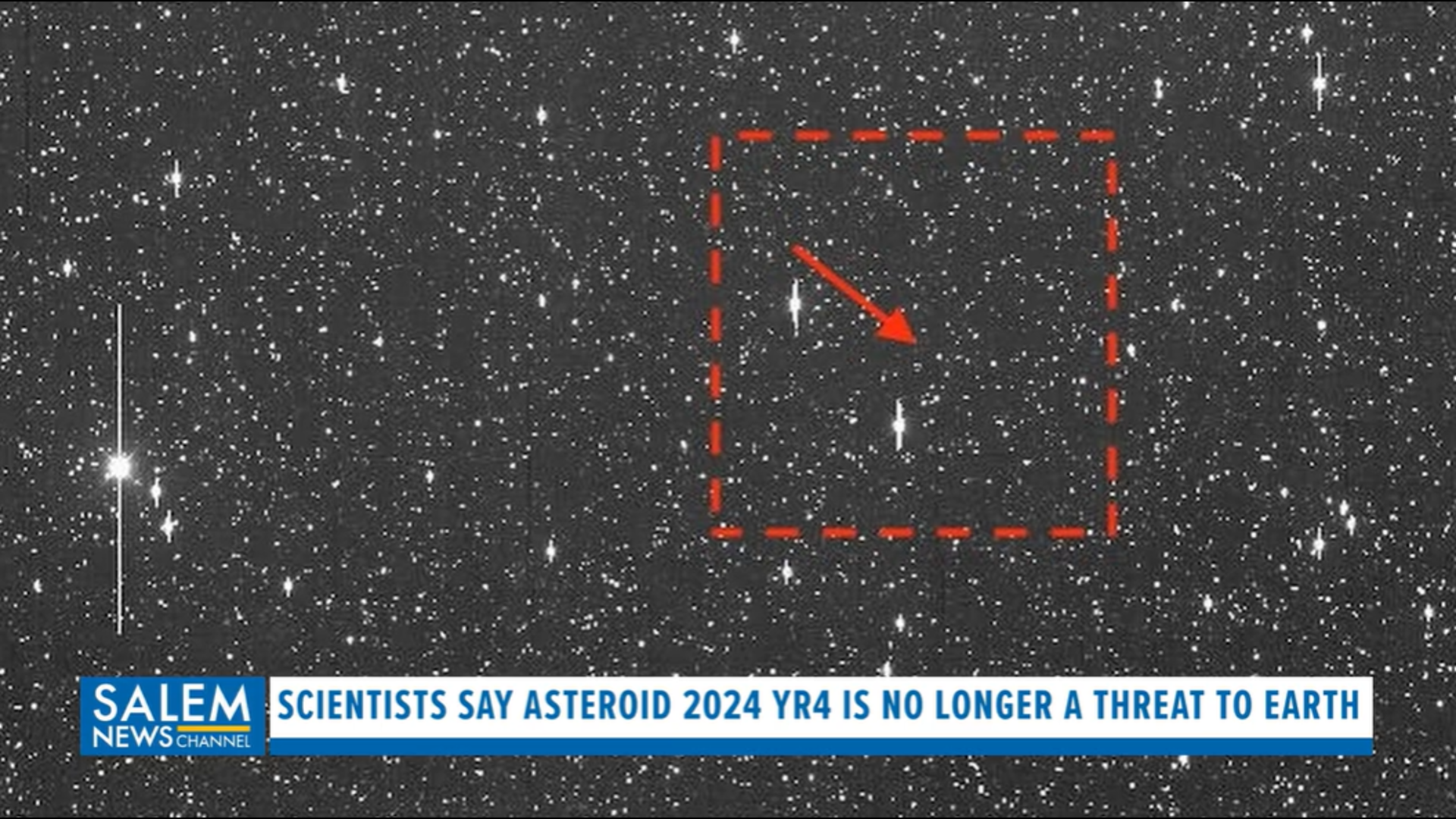 Scientists say Asteroid 2024 YR4 is no longer a threat to earth