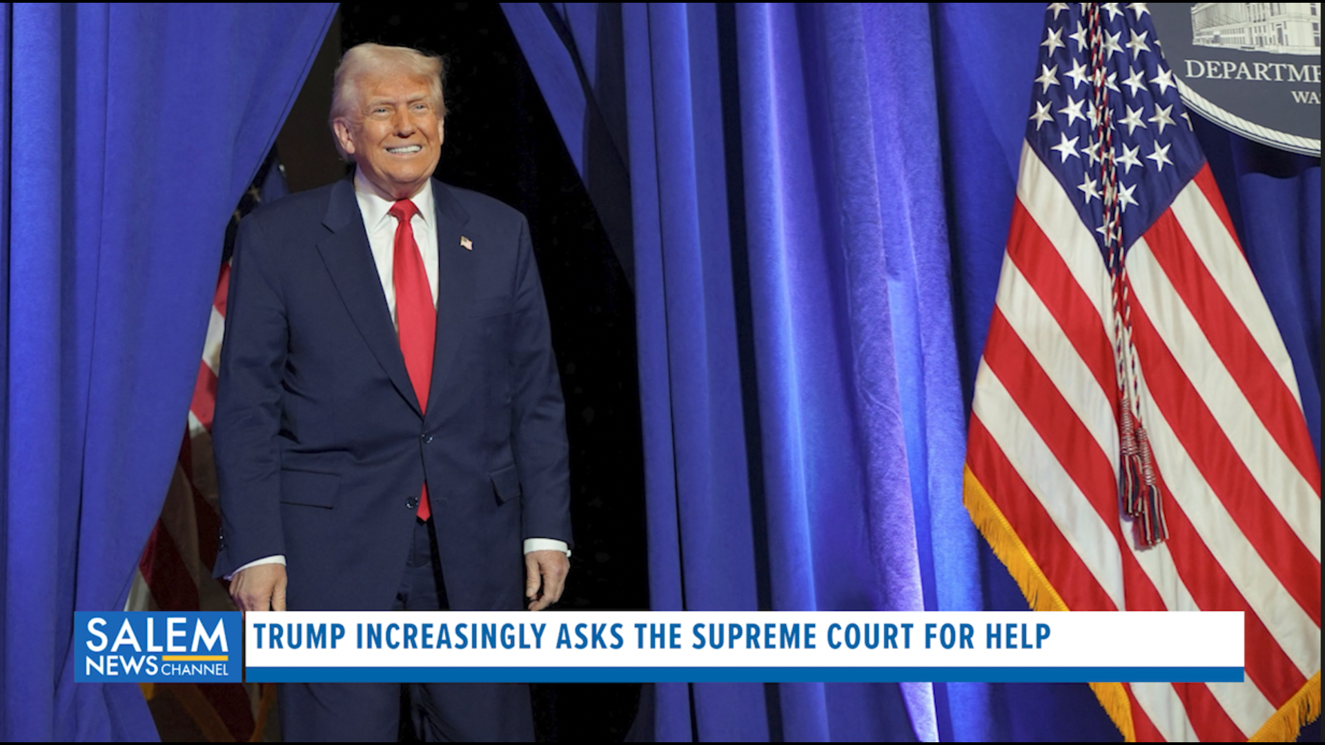 Trump continues to ask the Supreme Court for help